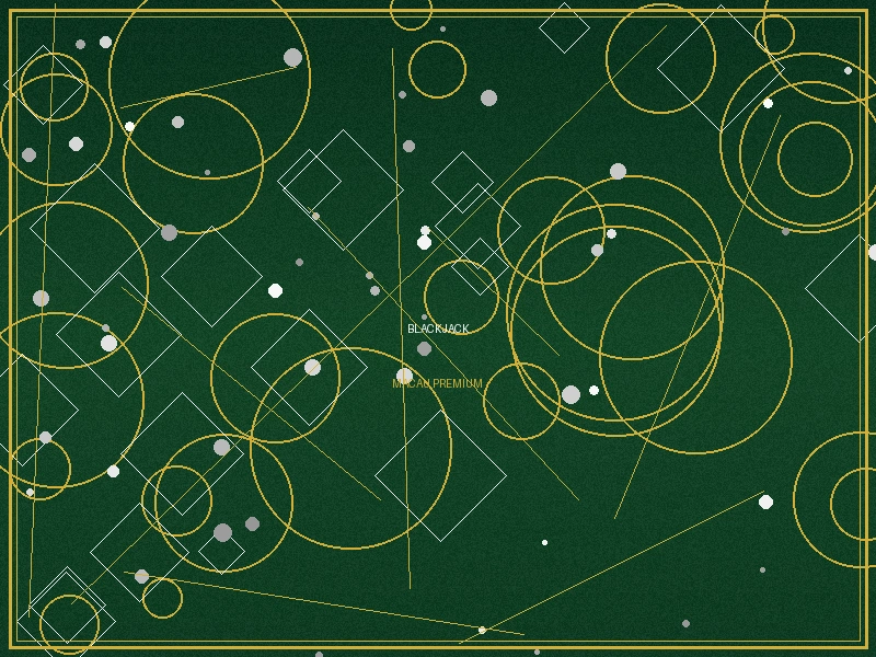 二十一点游戏桌面展示